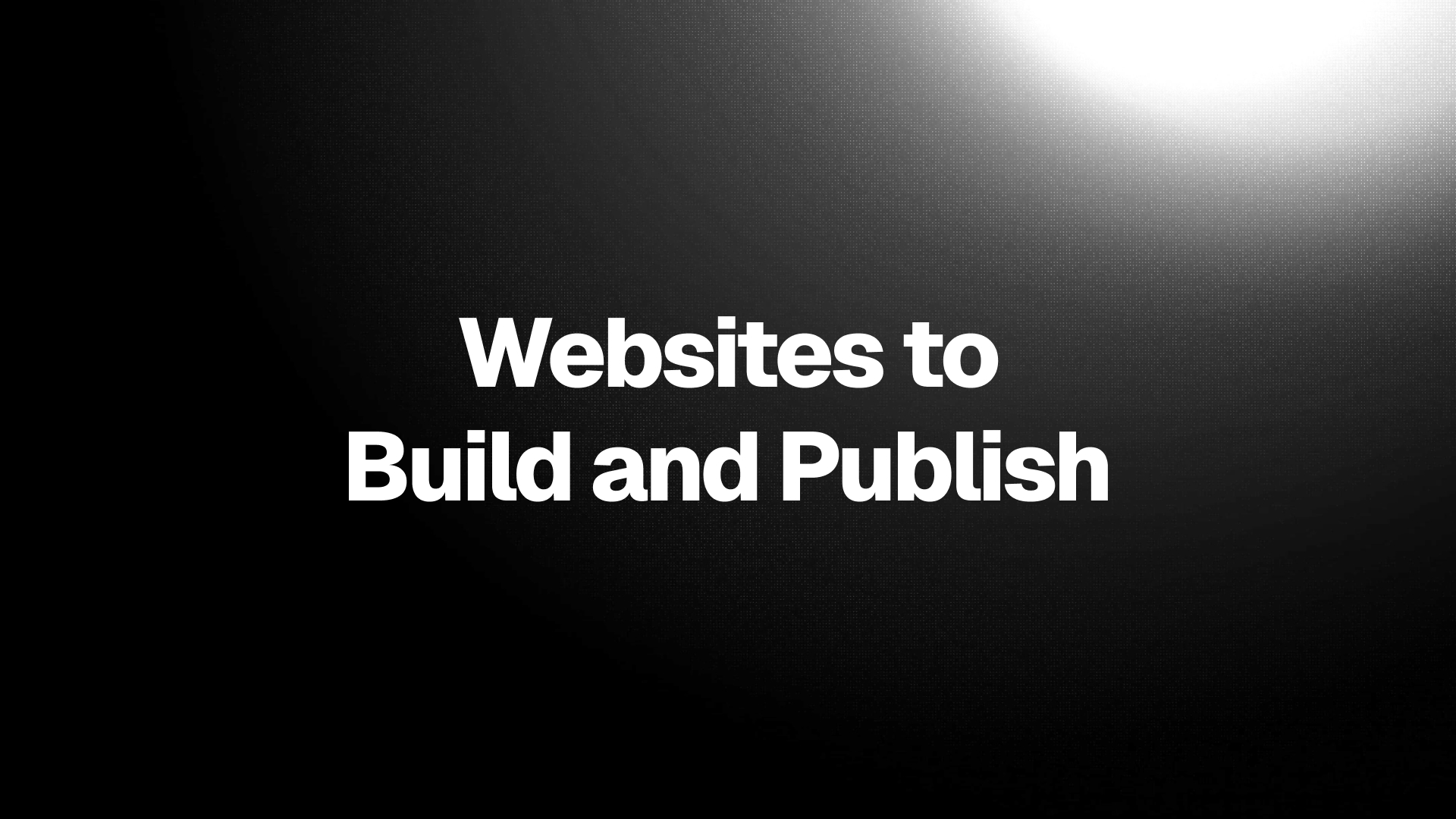 Top 20 Websites to Build and Publish a Web Application in 2025